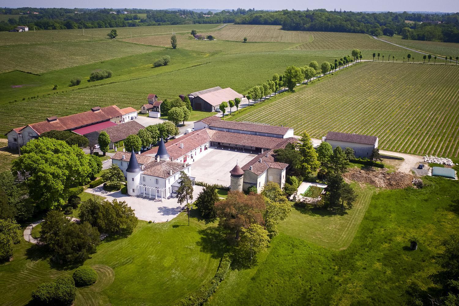 Chambres D'Hotes Du Chateau De Seguin Lignan-de-Bordeaux Екстер'єр фото